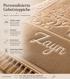 Personalisierter Gebetsteppich